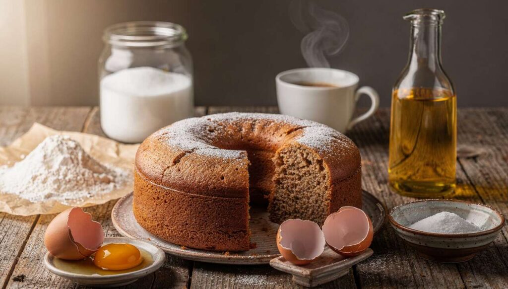 Ciambellone al caffè senza burro: sofficissimo e dal profumo pazzesco!