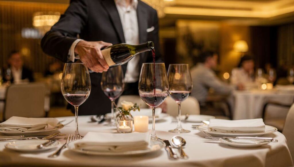 Più vino al bicchiere, più consapevolezza, ma il vino resta sulla tavola dei ristoranti di livello