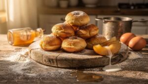 FRITTELLE DI PERE veloci e morbidissime