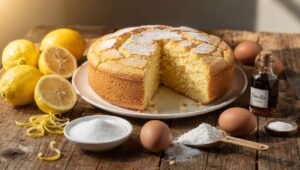 Torta nuvola al limone: così soffice che si scioglie in bocca, preparata in 30 minuti