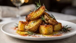 Patate al forno croccanti come al ristorante: il trucco è nella doppia cottura